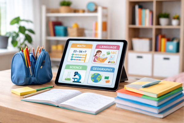 Como criar um cronograma de estudos digital no tablet ?