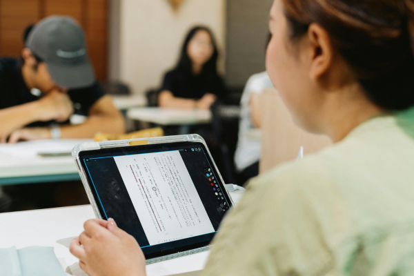 Como estudantes usam tablet no dia a dia