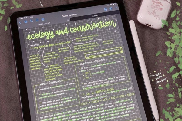 Técnicas de estudo ativo usando anotações digitais
